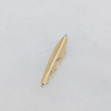 Mässing-Silver Pirk 65 mm – Handgjord för abborrfiske