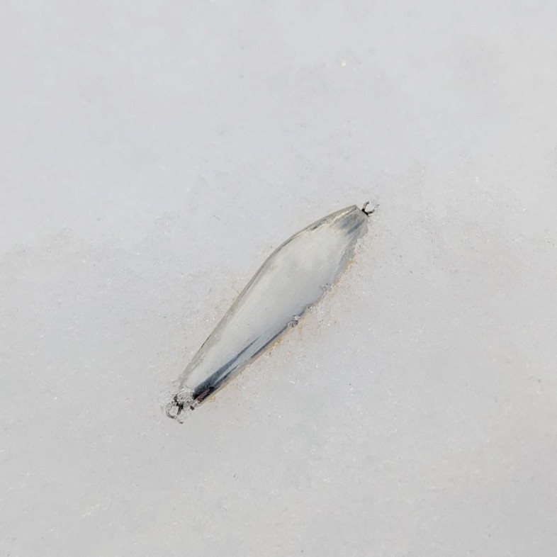 Mässing-Silver Pirk 65 mm – Handgjord för abborrfiske