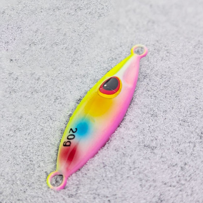 Drömpirken – Självlysande Pirk för Effektivt Fiske | 8 Färger