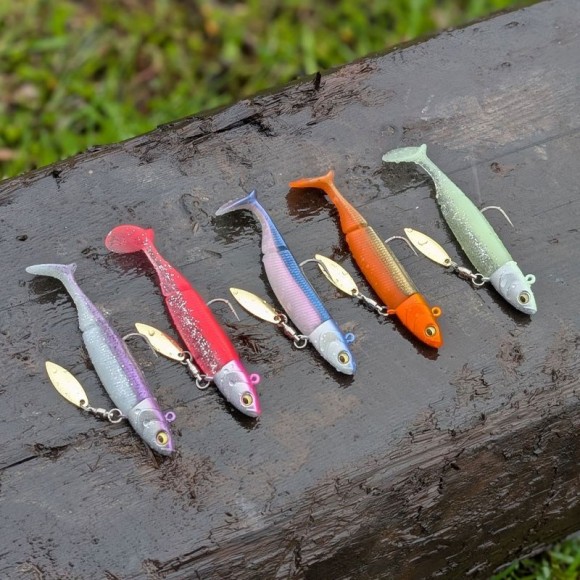 Softbait Gummigurra 22g – Effektivt Jiggbete för Fiske