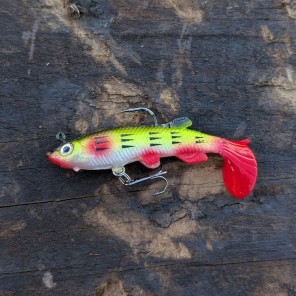 BiteMax Softbait 80mm – Jigg med Blyhuvud & Mjukt Bete | Rovfiske