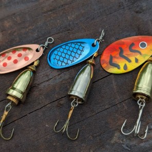 OMNIFISH Spinnare 8g – 3-pack mix för abborre & öring