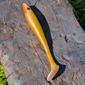Strike Pro Pig Shad 50g – Gummibete för Stor Gädda (2-pack)