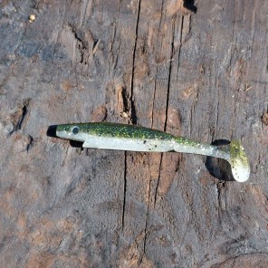 Strike Pro Piglet Shad 8g – Effektivt Gummibete för Gädda & Gös (6-pack)