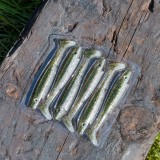 Strike Pro Piglet Shad 7g – Effektivt Gummibete för Gädda & Gös (6-pack)