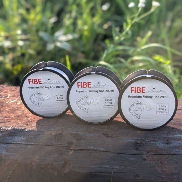 Fibe Premium Lina 200 m – Slitstark och pålitlig nylonlina