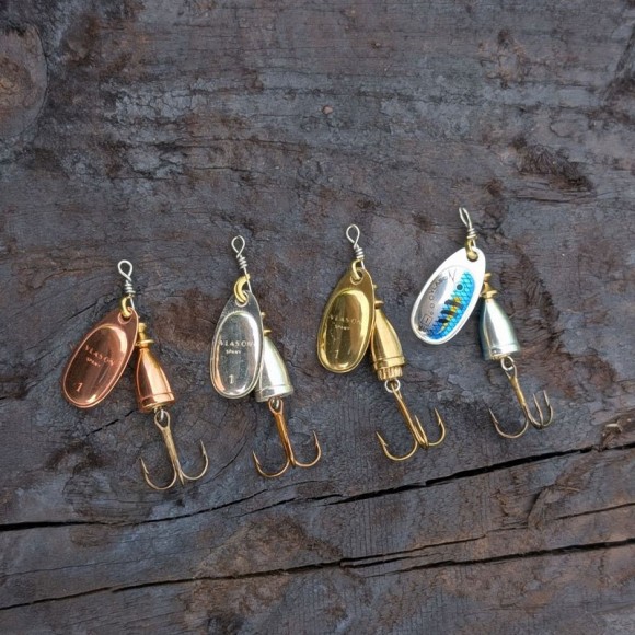 Vlason Metal Spinnare 4g – Effektiv för Abborre, Öring & Regnbåge