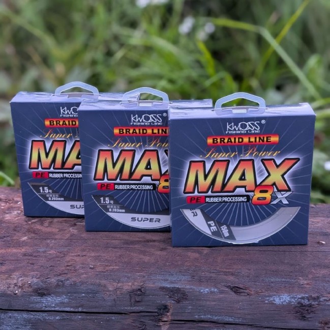 Flätlina X8 – 8-trådig PE Superline 150m | Styrka & Precision