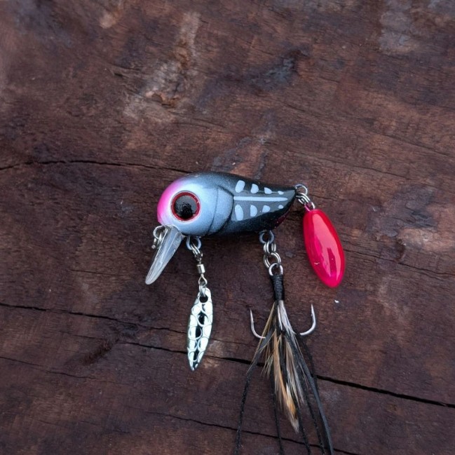 Micro Tappy Japanskt Bete 5 cm – Flytande Gruntgående för Abborre & Gädda
