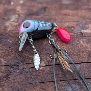 Micro Tappy Japanskt Bete 5 cm – Flytande Gruntgående för Abborre & Gädda