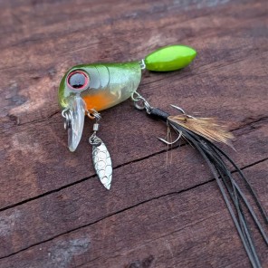 Micro Tappy Japanskt Bete 5 cm – Flytande Gruntgående för Abborre & Gädda