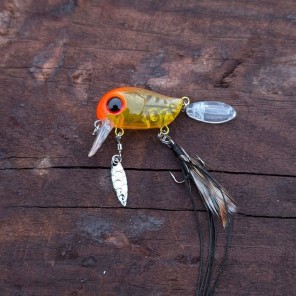 Micro Tappy Japanskt Bete 5 cm – Flytande Gruntgående för Abborre & Gädda
