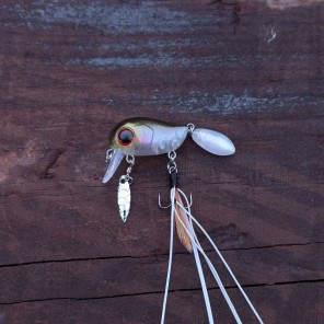 Micro Tappy Japanskt Bete 5 cm – Flytande Gruntgående för Abborre & Gädda