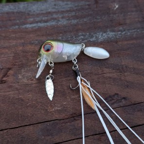 Micro Tappy Japanskt Bete 5 cm – Flytande Gruntgående för Abborre & Gädda