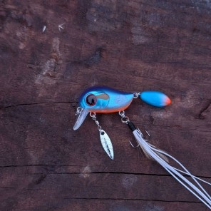 Micro Tappy Japanskt Bete 5 cm – Flytande Gruntgående för Abborre & Gädda