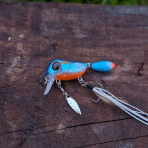 Micro Tappy Japanskt Bete 5 cm – Flytande Gruntgående för Abborre & Gädda