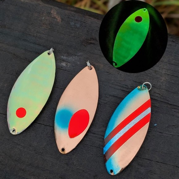 Gits 80 mm - Rödingblänke i Pärlemor, Koppar & Prisma