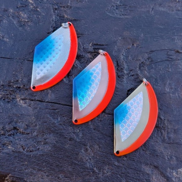 Lidmans Joesjö Blänke 65 mm – Silver, Guld & Koppar